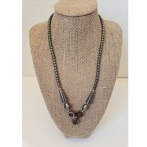 Hematite beaded Necklace